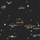 Illustration for article titled All of the Major Movie Franchises Visualized as a Galaxy